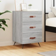 Bedside Cabinet Grey Sonoma...