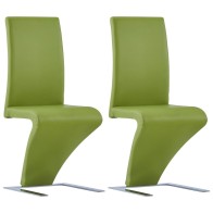 Dining Chairs with Zigzag...