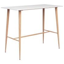 Bar Table Black 120x60x105 cm