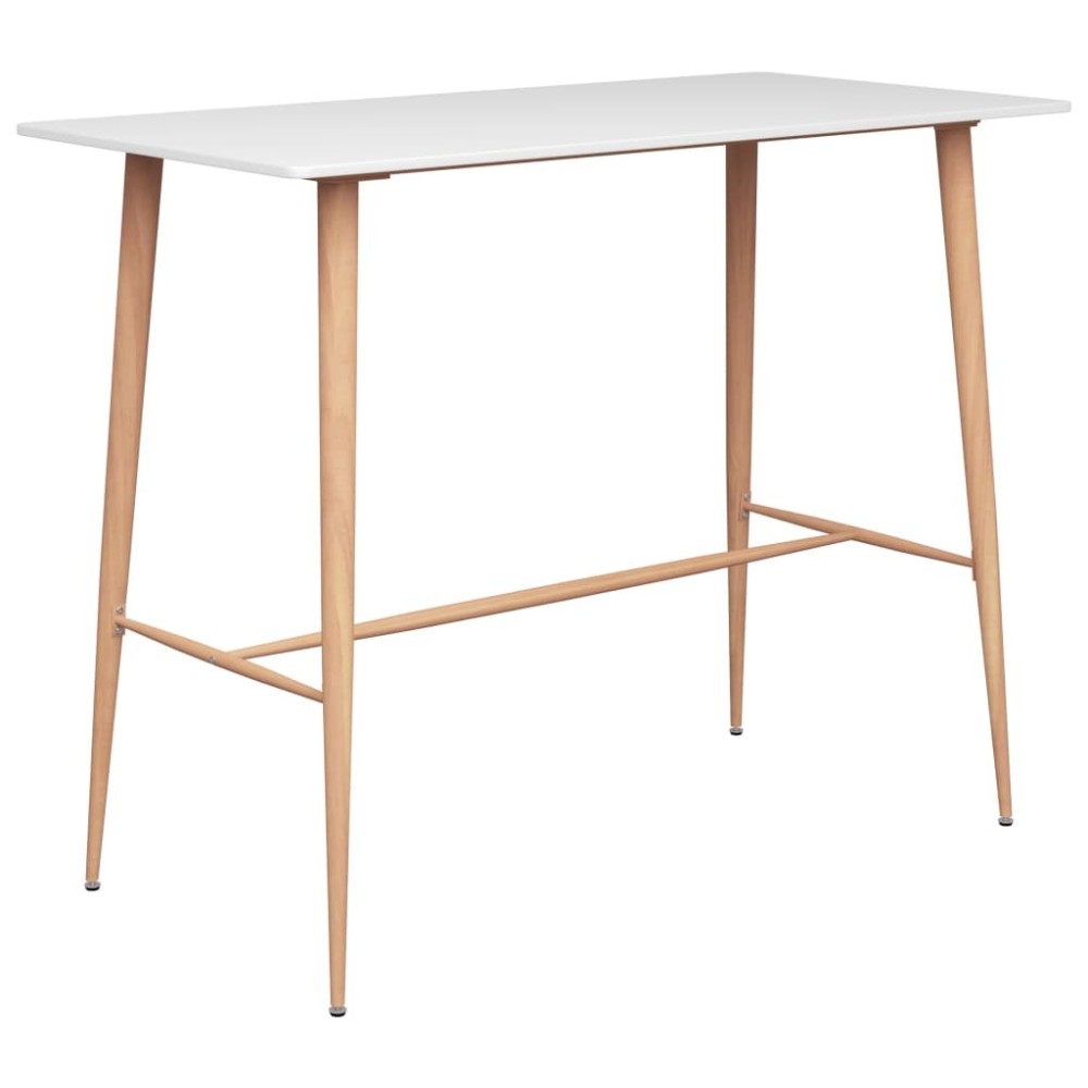 Bar Table Black 120x60x105 cm