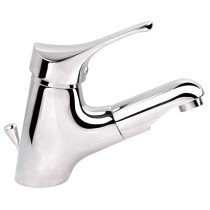 SCH TTE Basin Mixer with Pull-Out Spray ATTICA Chrome