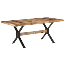 Dining Table 180x90x76 cm Solid Reclaimed Wood