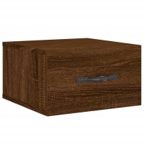 Wall-mounted Bedside Cabinet Concrete Grey 35x35x20 cm