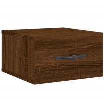 Wall-mounted Bedside Cabinet Concrete Grey 35x35x20 cm