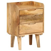 Bedside Cabinet Solid Mango...