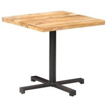 Bistro Table Round Ã˜70x75 cm Rough Mango Wood