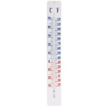 Esschert Design Thermometer on Wall Plate 90 cm TH9