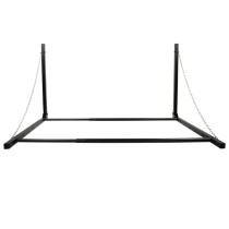 ProPlus Wall Mounted Tyre Rack Steel Black