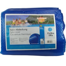 Summer Fun Summer Pool Solar Cover Round 600 cm PE Blue