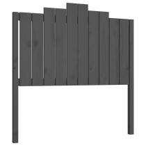 Bed Headboard 186x4x110 cm Solid Wood Pine