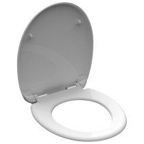 SCH TTE Duroplast Toilet Seat with Soft-Close WHITE