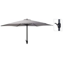 ProGarden Parasol Monica 270 cm Dark Grey