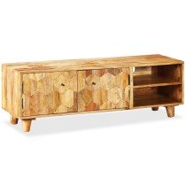 TV-Schrank Mangoholz Massiv 118 x 35 x 40 cm