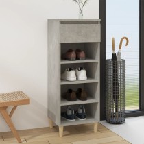 Shoe Cabinet Brown Oak 40x36x105 cm Engineered Wood