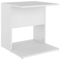 Side Table High Gloss Black 45x45x48 cm Engineered Wood
