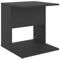 Side Table High Gloss Black 45x45x48 cm Engineered Wood