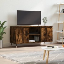 TV Cabinet Smoked Oak 104x35x50 cm Engineered Wood