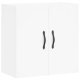 Wall Cabinet High Gloss White 60x31x60 cm Engineered Wood