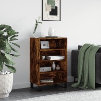 Highboard Black 57x35x90 cm Engineered Wood