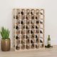 Wine Rack 58.5x33x60.5 cm Solid Wood Pine