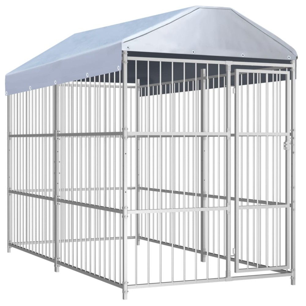 Outdoor Dog Kennel 300x150x185 cm