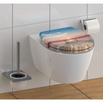 SCH TTE Toilet Seat with Soft-Close Quick Release SUNSET SKY