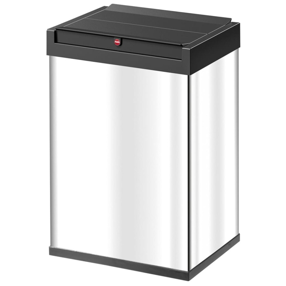 Hailo Waste Bin Big-Box Swing Size L 35 L Silver 0840-121