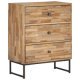 Sideboard Recyceltes Teakholz 60 x 30 x 75 cm