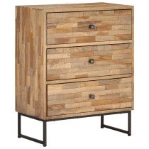 Sideboard Recyceltes Teakholz 60 x 30 x 75 cm