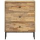 Sideboard Recyceltes Teakholz 60 x 30 x 75 cm