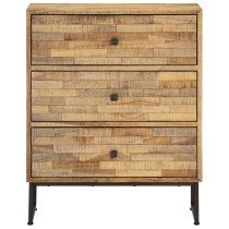 Sideboard Recyceltes Teakholz 60 x 30 x 75 cm
