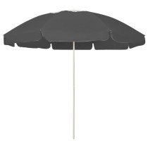 Beach Umbrella Blue 240 cm