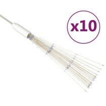 Feuerwerkslichter 10 Stk. Mehrfarbig 20 cm 1400 LEDs