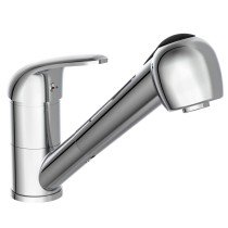 SCH TTE Sink Mixer with Pull-out Spray FALCON Chrome