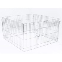 @Pet Outdoor Pet Enclosure Complete 116x116x65 cm Metal