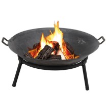 ProGarden Fire Bowl with Handles Cast Iron 60 cm