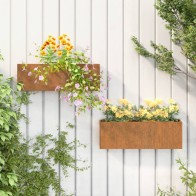 Wall Planters 2 pcs Rusty...