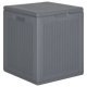 Garden Storage Box 270L Grey PP Rattan