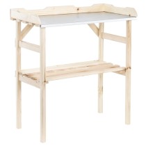 HI Wooden Planting Table 82x38x78 cm