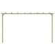 Garden Pergola Impregnated Pinewood 360x200x60 cm