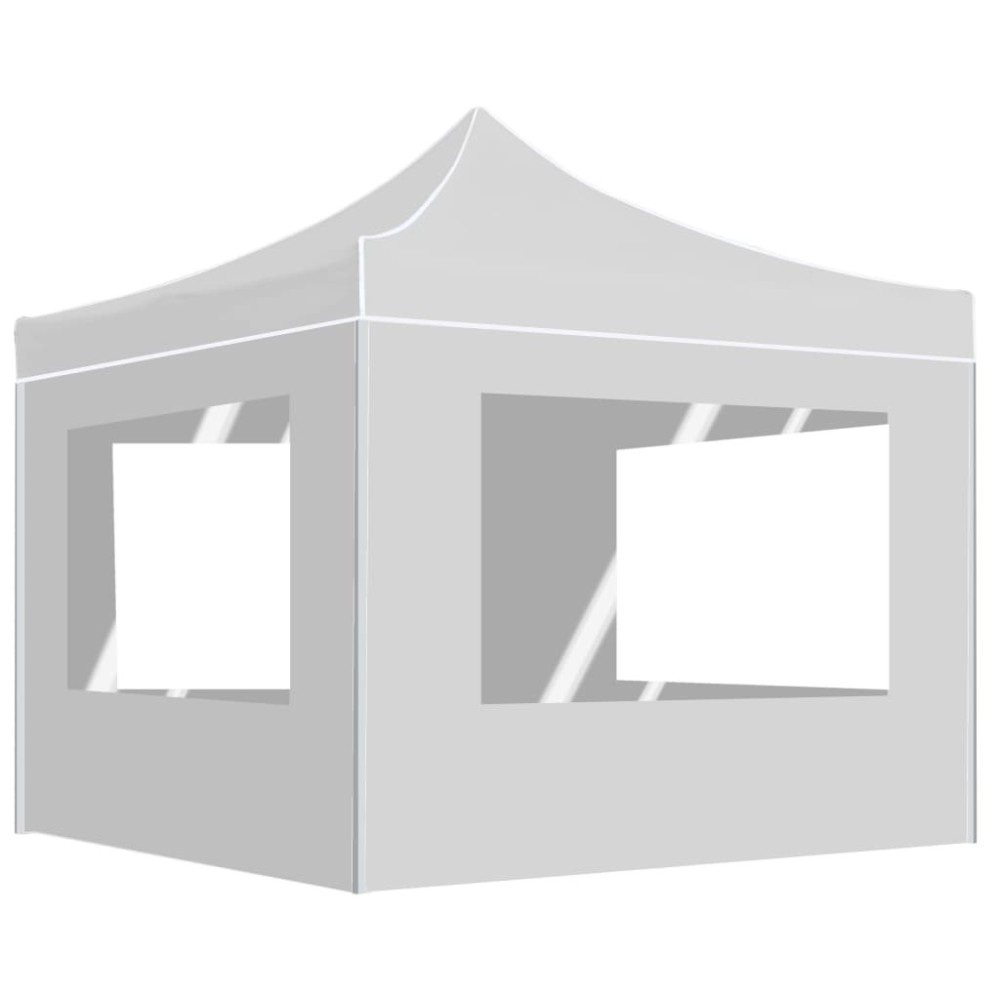 Professional Folding Party Tent with Walls Aluminium 6x3 m Blue