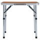 Folding Camping Table Aluminium 60x45 cm