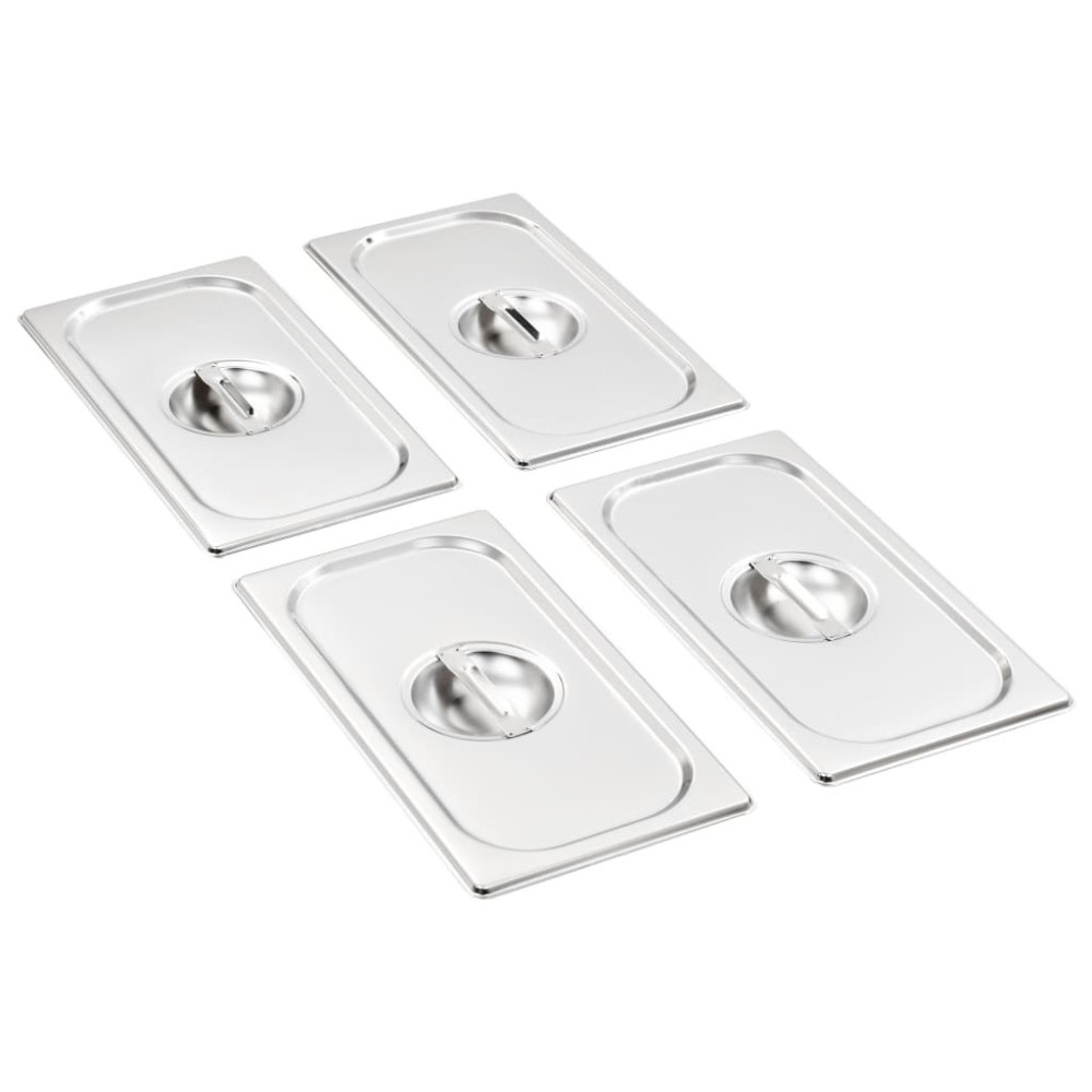 Lids for GN 1/1 Pan 2 pcs Stainless Steel