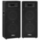 Professional Passive Hifi Stage Speakers 2 pcs 1000 W Black