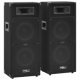 Professional Passive Hifi Stage Speakers 2 pcs 1000 W Black