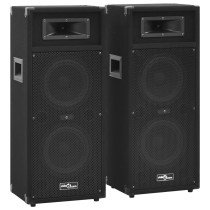 Professional Passive Hifi Stage Speakers 2 pcs 1000 W Black