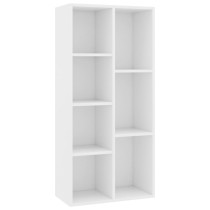 Book Cabinet Concrete Grey 50x25x106 cm Engineered Wood