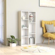 Book Cabinet Concrete Grey 50x25x106 cm Engineered Wood