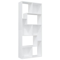 Book Cabinet Smoked Oak 67x24x161 cm Engineered Wood