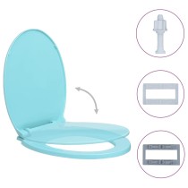 Soft-Close Toilet Seat Quick Release Beige Oval